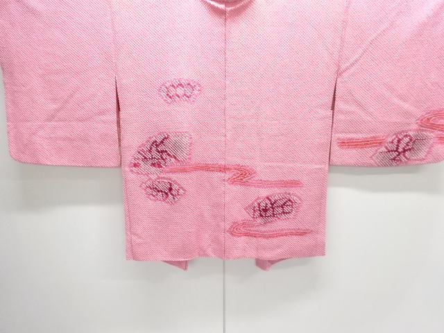 Japanese Kimono / Chirimen Kinsha Silk